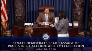 Senate Democrats Lead Passage of Wall Street Accountability Legislation