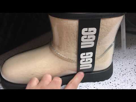 black ugg boots waterproof