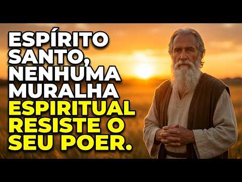 ESPÍRITO SANTO, ROMPE TODA MURALHA ESPIRITUAL SECRETA QUE TEM ROUBADO MINHA PAZ E MEU AVANÇO