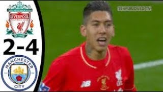 Liverpool vs Man City 1-1 (1-3) All Goals and EXT Highlights w/ English Commentary 2016 HD