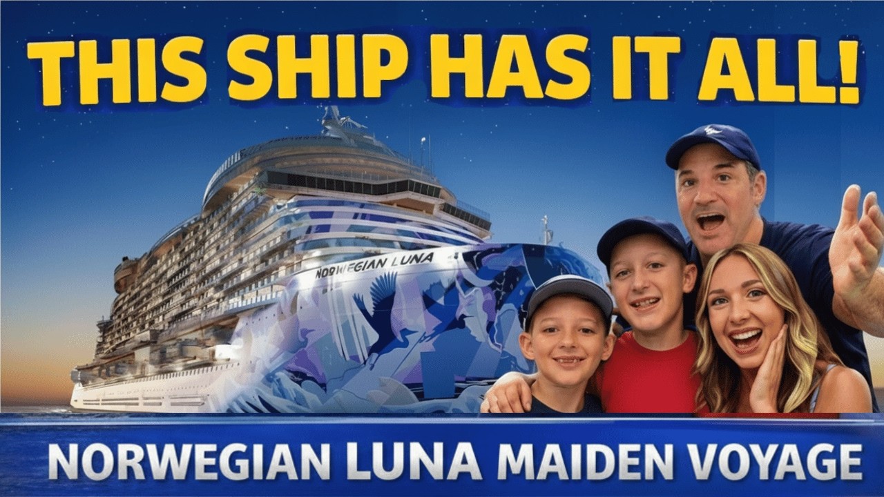 We Tried NCL’s Newest Ship 🚢 Norwegian Luna First Impressions