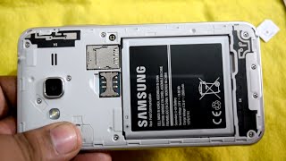 How to Insert Sim Card SD in Galaxy J3 2016 - YouTube