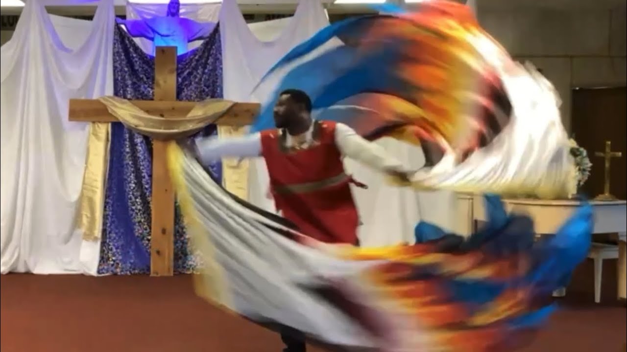 “Jesus Is Love” | The Commodores | Flags/Praise Dance by Isaiah Madison ...