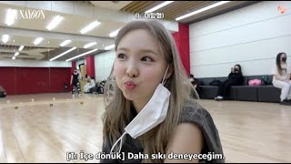 Türkçe Altyazılı Nayeon Pop Dance Practice Behind The Scenes