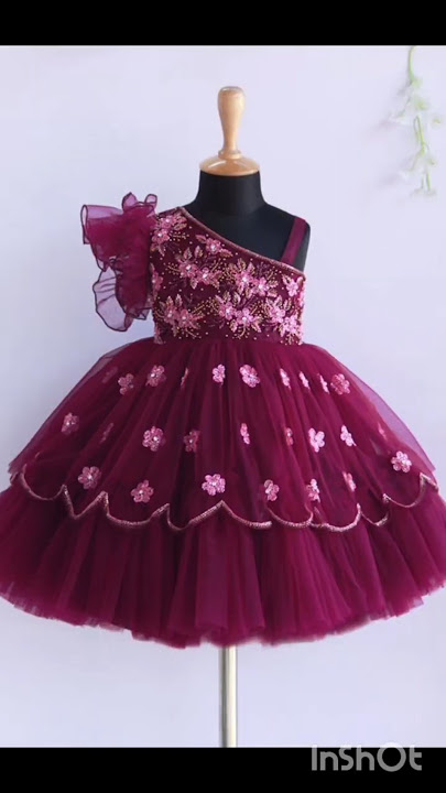 Baby Girl party  Dress Design | little baby girl frock design #babyfrockdesign​ #babydressdesign​