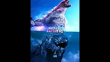 Evolved Godzilla vs Godzilla Earth #shorts #fyp #godzilla #monsterverse #edit #vsbattle #viralvideo