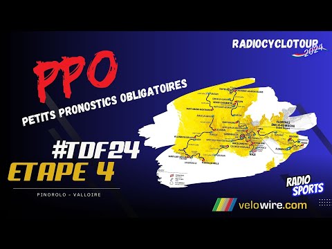 TDF2024 : PPO Radio Sports tape 4 - Pinerolo - Valloire