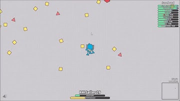 Diep.io :  RK Saller 29 -  Overlord - FFA - Random Game 1
