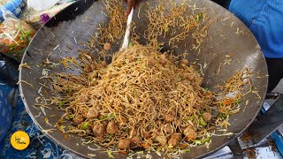 Ghaziabad Famous Healthy Soya Bean Chowmein Rs. 20/- Only l Ghaziabad Street Food