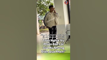 Trốn Nghĩa Vụ Phiên Bản Lỗi: Giả Mù Nhưng Diễn Quá Phèn!” #tintuc #giaitri