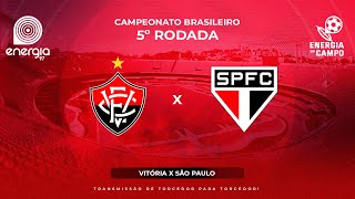 VITORIA X SÃO PAULO - 05/05/2024 - BRASILEIRÃO - AO VIVO