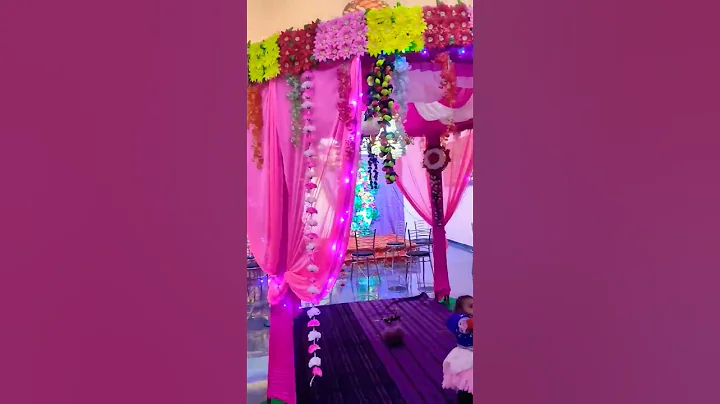 Beautiful Wedding Shadi Mandap #special #shadi #mandap #4k #viral #shorts #video 💐💐