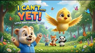 🐦 I Can’t… Yet!  Little Bird Learns to Fly  Motivational Kids Story