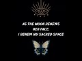 a sacred space of my energy, my peace, my power. #newmoon #moonmagic #renewal #sacredspace