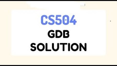 CS504 GDB 1 Solution Spring 2021 || cs504 gdb solution 1 spring || 100% Correct Solution