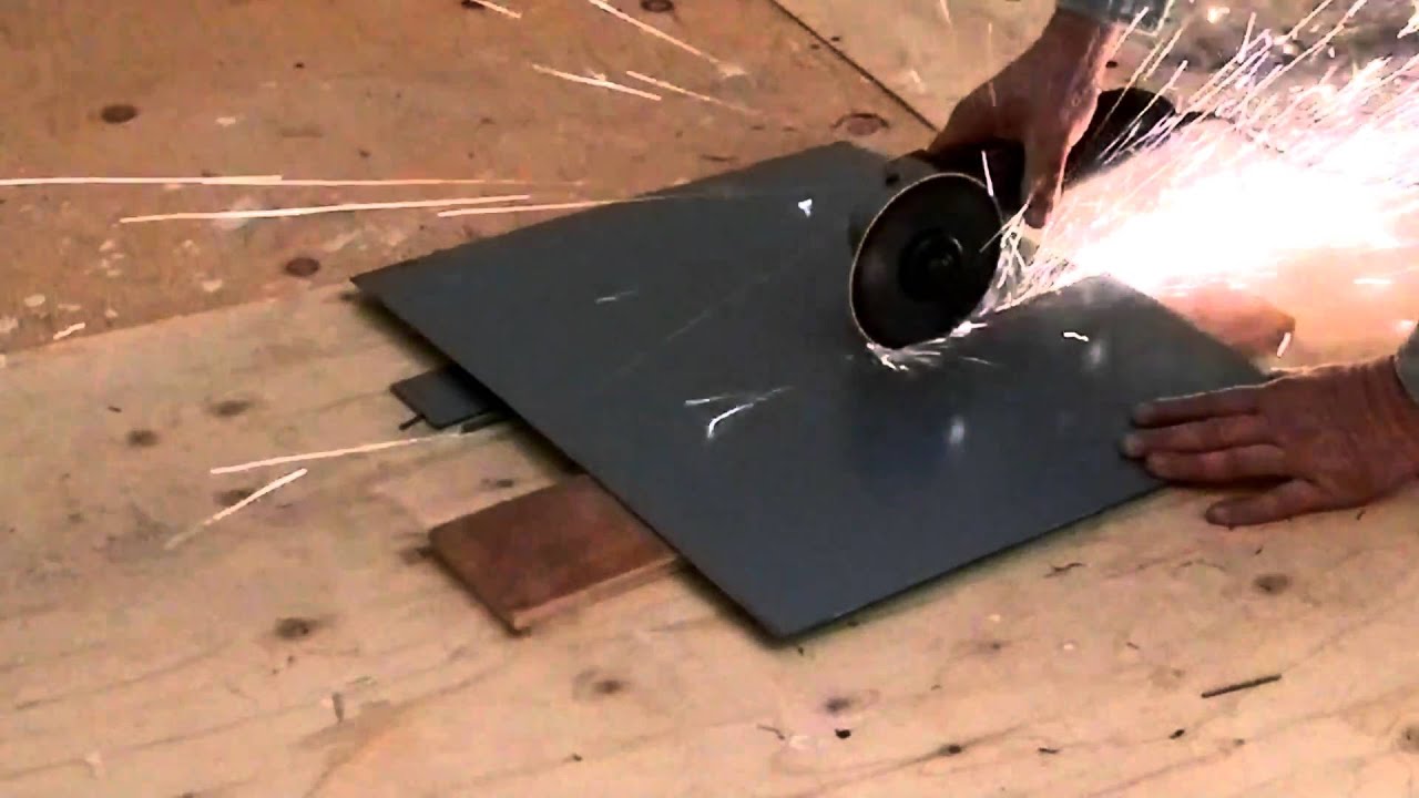 Cutting Sheet Metal Youtube