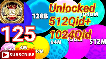 Blob Merge 3D New Skin Unlock 512Qid+1024Qid Gameplay  Part 125 (android-ios)@K Games Entertainment