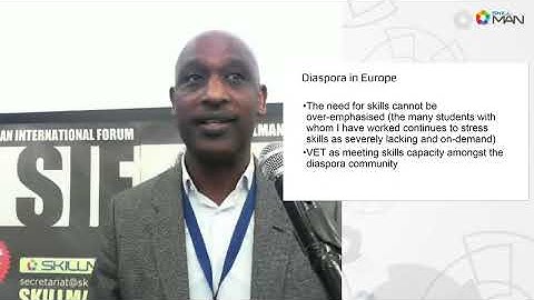 SIF 2025 DAY 2 - Dr Hirpo Kumbi, Ethiopian Higher Education and VET, Diaspora Africa