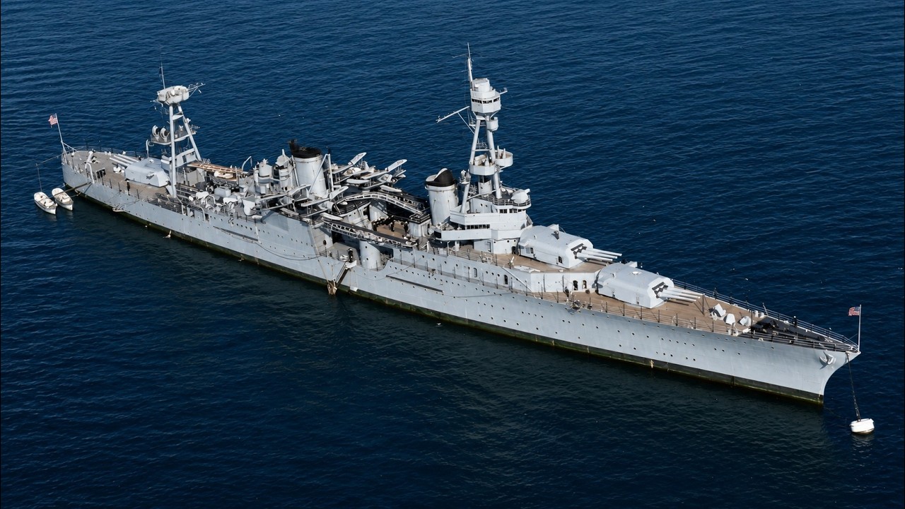 How One Cruiser Terrorized an Entire Japanese Fleet - YouTube