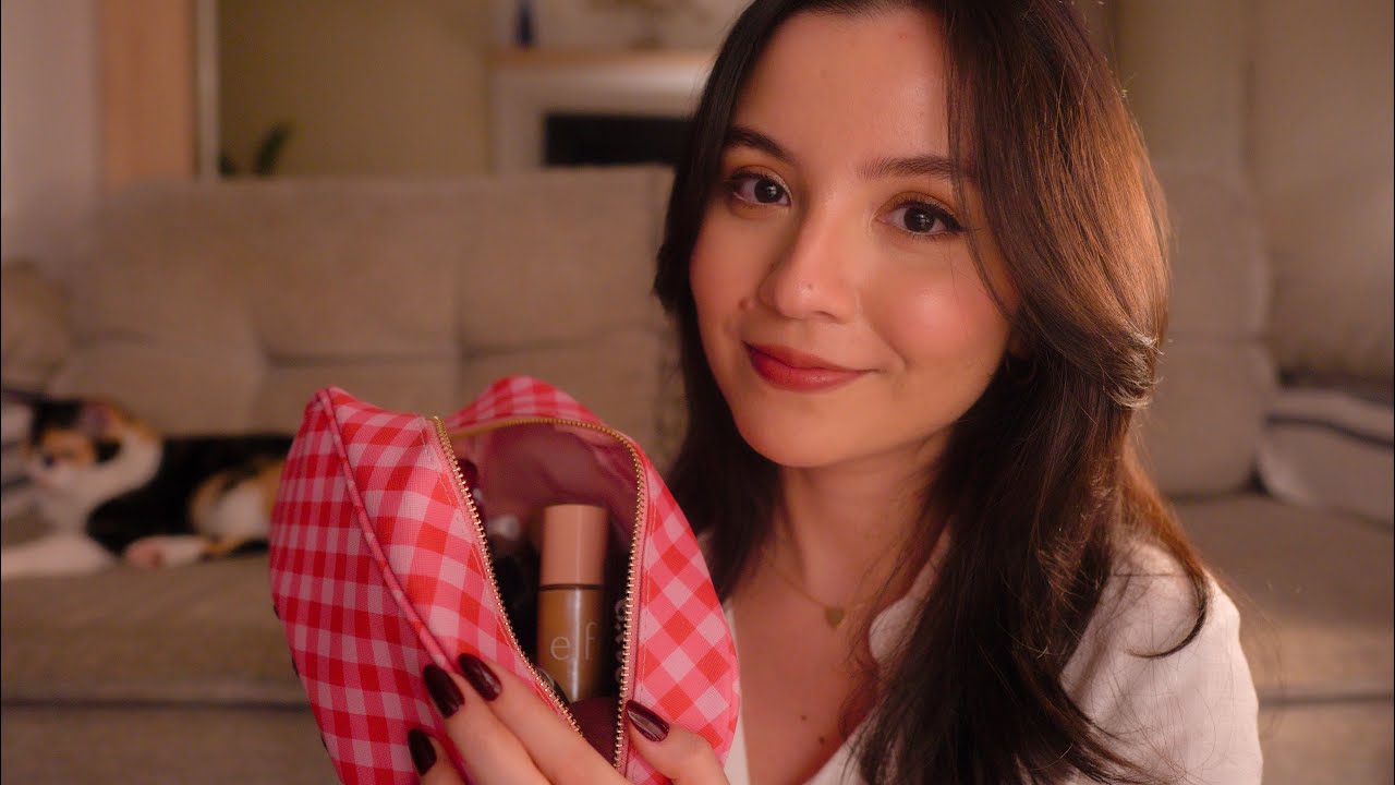 asmr 🎁 atenção pessoal relaxante e especial (voz suave, maquiagem, cabelo)