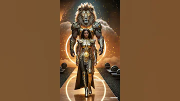 Leo Pisces Walk The Celestial Runway AI Fantasy Fashion Zodiac Series 