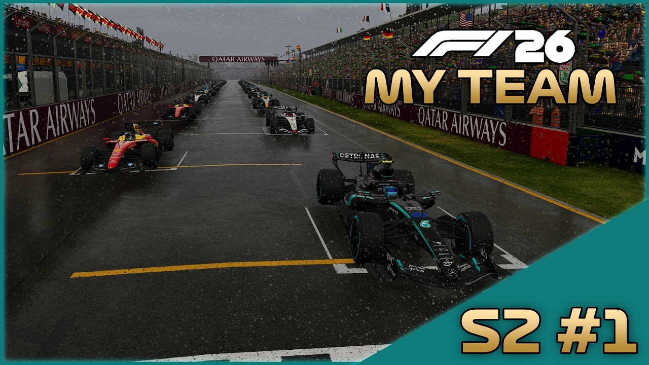 CRAZY QUALIFYING LEADS TO SHOCK RACE WIN! DRIES IN THE WETS!? | F1 26 My Team - S2 Part 1