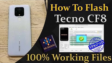 Tecno Camon 16 Pro CF8 Firmware Flashing Rom Install - Dead Boot Repair / Red States Fix Hang Fix