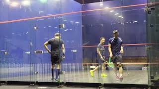 S.ep37 Squash Practice, Bukit Jalil W Elvinn Keo, National Player & Thomas Tc & Justin