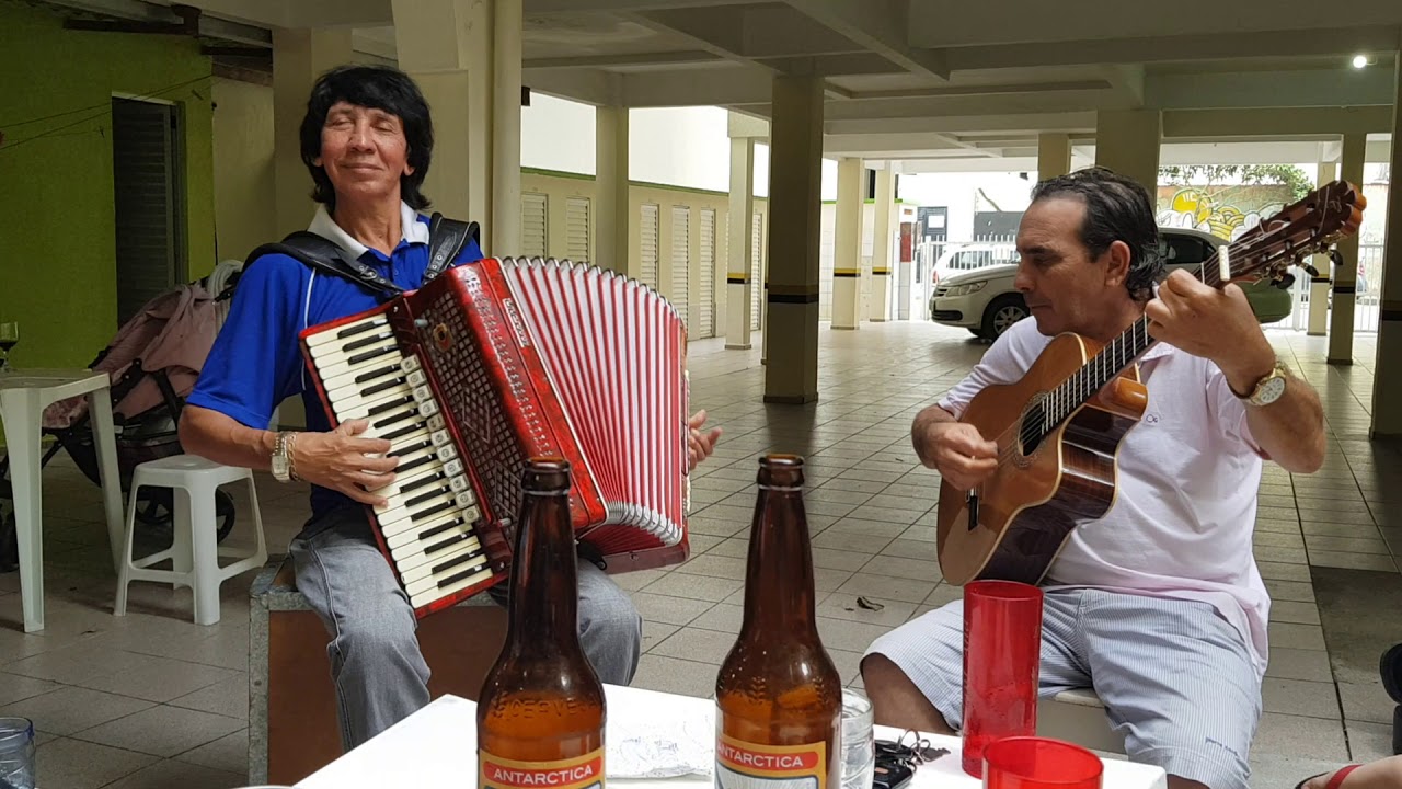 Passo da Laranjeira com mestre Pertonico Gilmar Martinelli e Wilson Ramos.