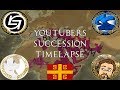 Eu4 youtubers succession timelapse  byzantium  ggparker sansho thesocialstreamers