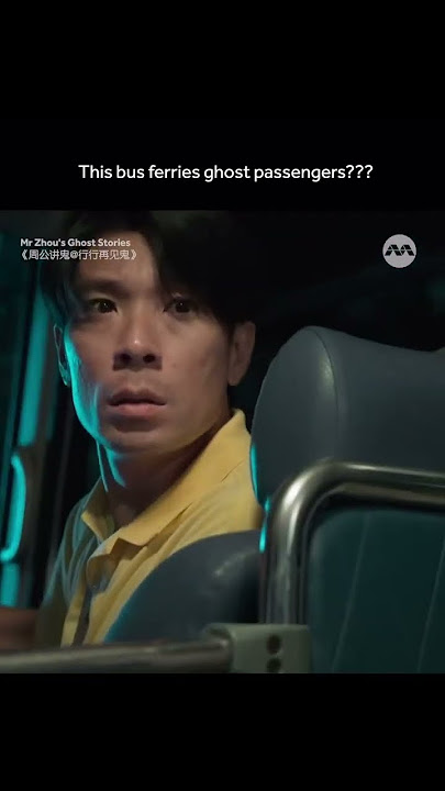 Would you take this bus at night? 👻😱 #周公讲鬼 #mrzhousghoststories #nightbus  #halloween