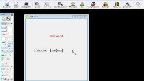 Hello World - Welcome to LiveCode