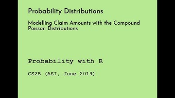 Modelling Claim Amounts with the Compound Poisson Distributions with R - Poisson and Gamma