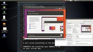 HOW TO INSTALL UBUNTU 17 04 ON VIRTUAL BOX
