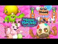 Candy island all monsters  my singing monsters the lost landscape