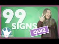 Sign Language Quiz