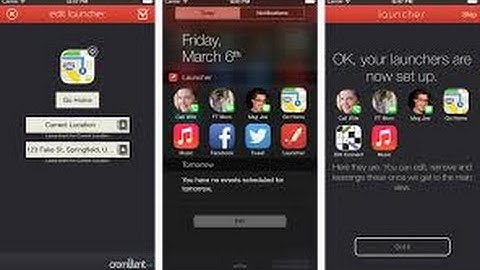Launcher iPhone App Review and Demo