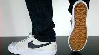 Nike Sb Blazer Low Xt Summit White Black White Youtube