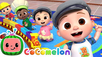 Down By The Station Song | CoComelon Nursery Rhymes & Kids Songs