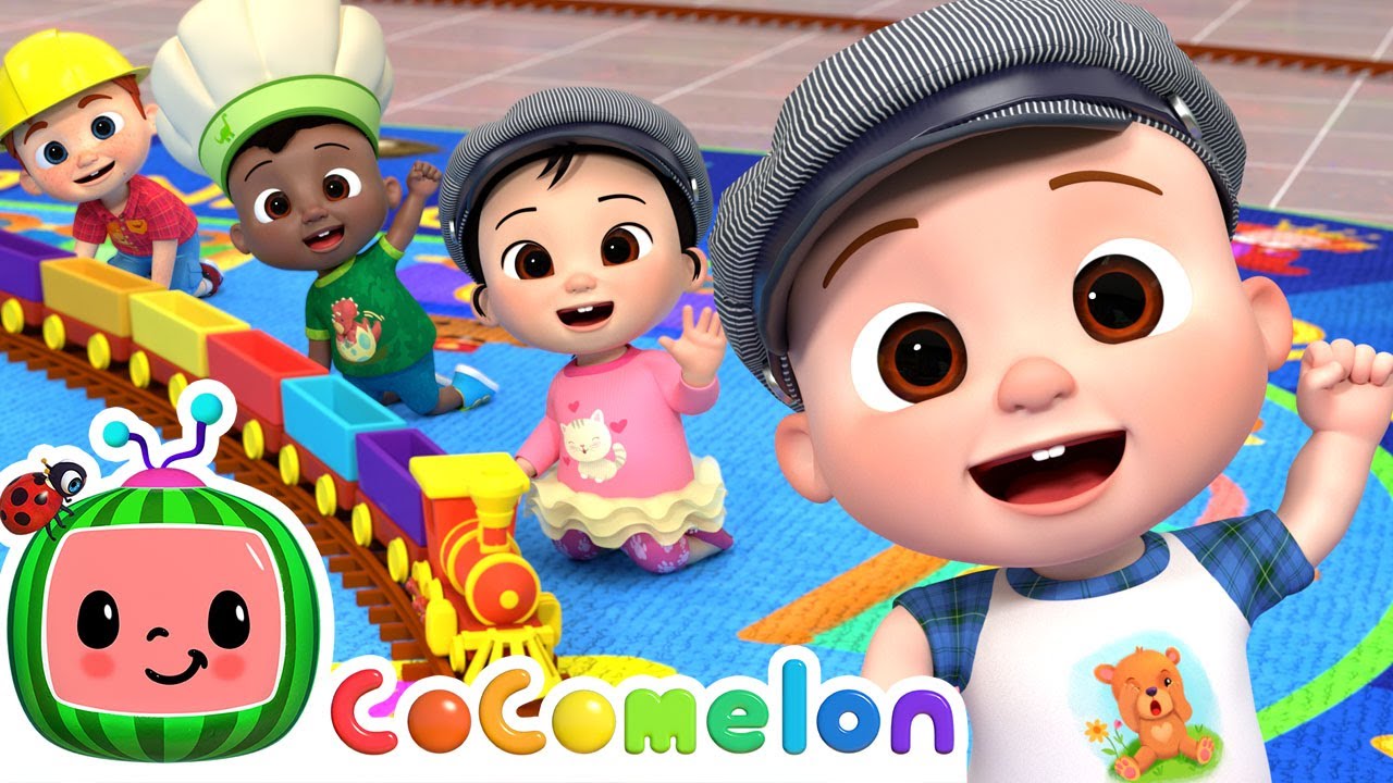 Down By The Station Song | CoComelon Nursery Rhymes & Kids Songs