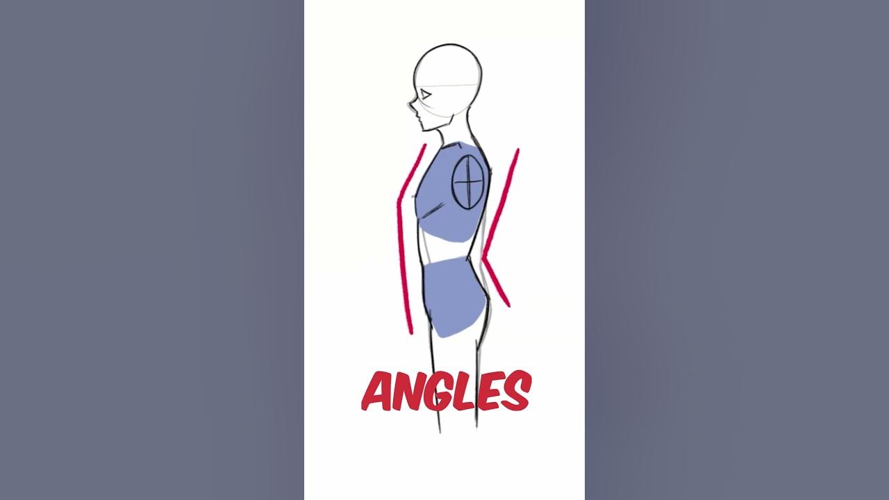 How to Draw SIDE VIEW BODY [Art Tutorial] YouTube