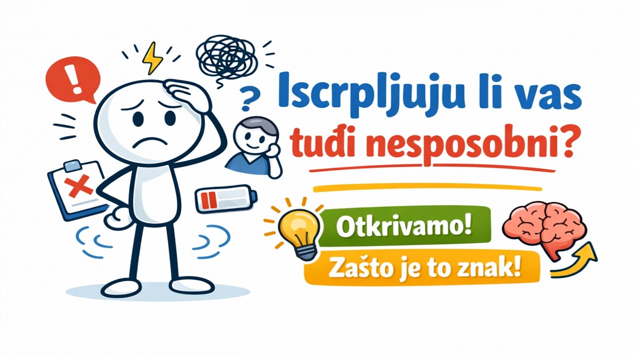 Zašto vas iscrpljuje tuđa nekompetentnost: Znak visoko efikasnog uma