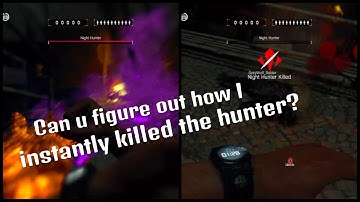 Dying Light - GreyWolf_Raider resorts to gp spits and tendril claws to loose😂