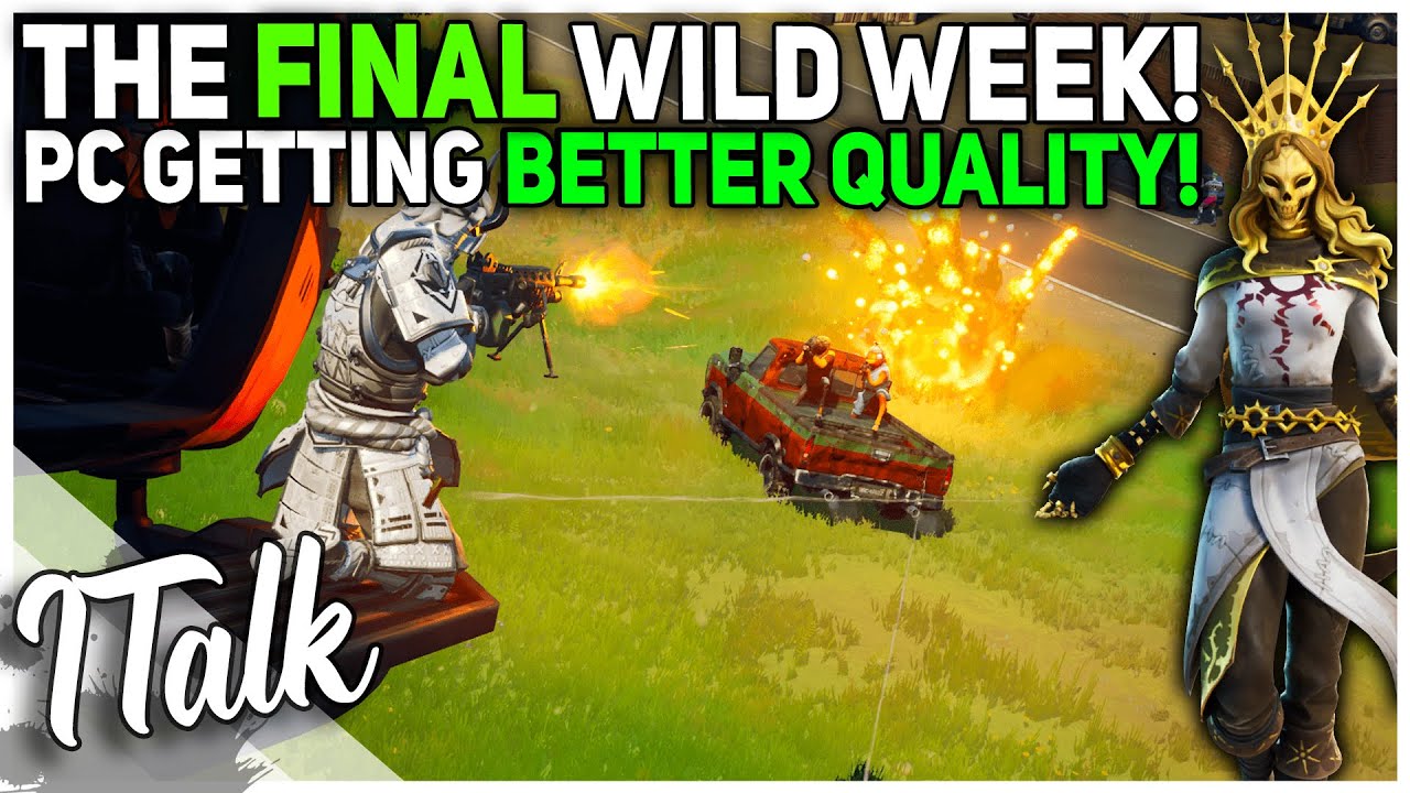 The FINAL Wild Week | Fortnite Improving PC Graphics Next Season! (Fortnite Battle Royale)