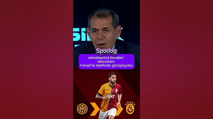Dursun Özbek - Hakan Çalhanoğlu Transferi #galatasaray