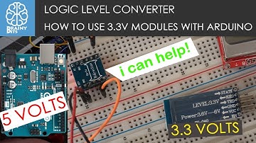 Using a Logic Level Converter to connect 3.3V modules safely to an Arduino