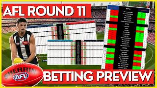 AFL Round 11 Betting Trends, Player Props &amp; Predictions 🏉 | 2026 Season