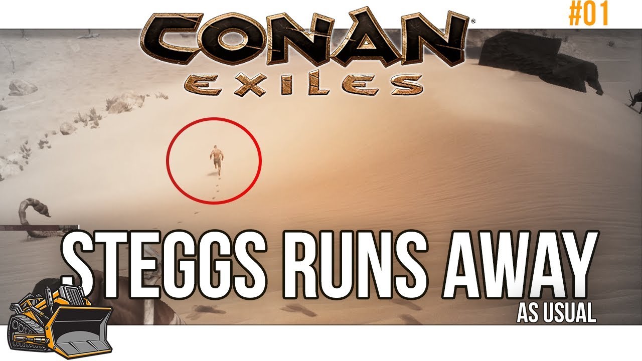 My Team Mate Always Runs Away Conan Exiles Multiplayer Server Gameplay Part 1 YouTube