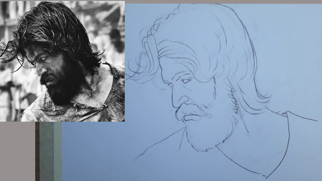 Pencil sketch of actor and actors by Akshaykumarb | Fiverr