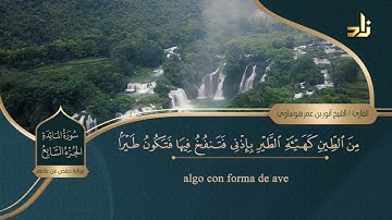 الجزء السابع من القرآن الكريم || رواية حفص عن عاصم || الشيخ: أنور بن عمر هوساوي